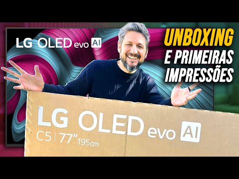 LG OLED C5 TV | UNBOXING and first impressions