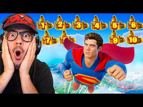 I Got 10 *CROWN WINS* in A ROW! [Full Challenge]