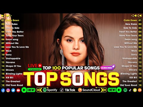 Billboard Top 50 🍁 Top Hits 2025 🍃 Selena Gomez, Ed Sheeran, The Weeknd, Rihanna, Maroon 5, Rihanna