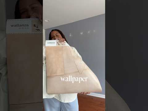 Let’s Hang Wallpaper! | Living Room Makeover #interiordesign #homedecor