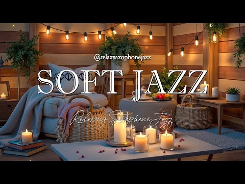 Soft Night Jazz Piano Instrumental Music - Elegant Sweet Saxophone Jazz Music for Sleep, Work, Study