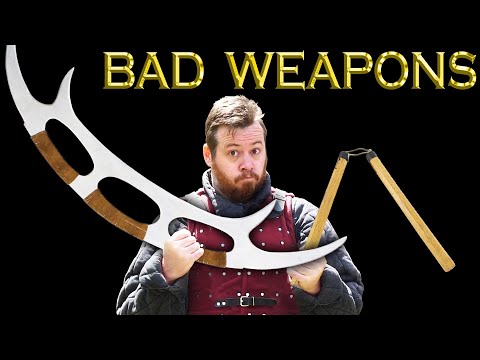 What makes BAD WEAPONS objectively bad?
