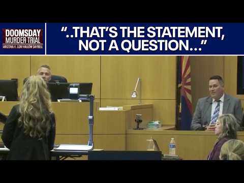 Lori Vallow Daybell cross-examines PD detective | FOX 10 Phoenix