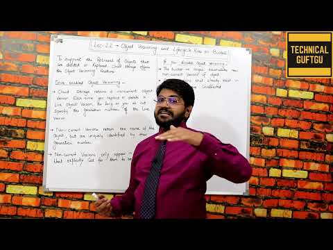 Object Versioning and Lifecycle Management-Hindi/Urdu | Lec-22 | Google Cloud Storage| GCP-ACE | PCA