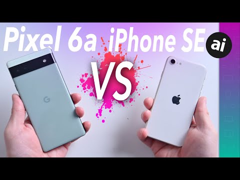 Apple iPhone SE VS Google Pixel 6a! Budget Smartphone Showdown!