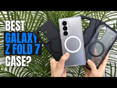 Reviewing Galaxy Z Fold 7 MagSafe cases