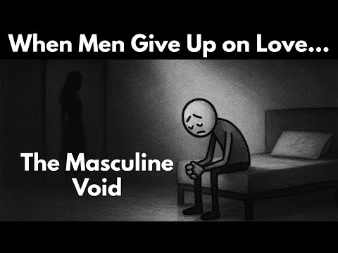 The Masculine Void — What Happens When Men Give Up on Love