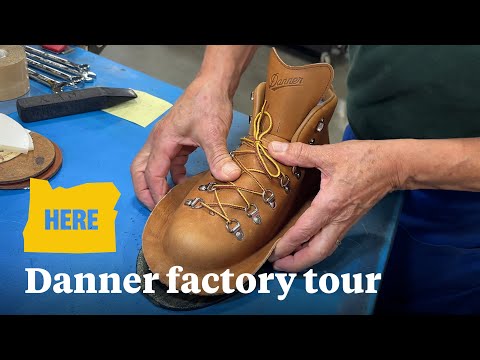 Watch how iconic Danner boots are made in NE Portland factory