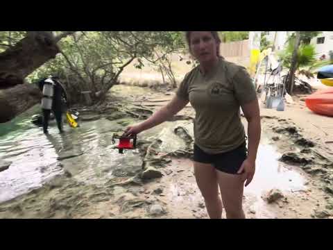 How to run a reel, cave diving & adv shipwreck