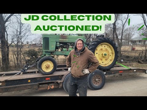 I surprised Joe & Bought him a Tractor at a Farm Auction! Ford pickup, Antique John Deere Collection