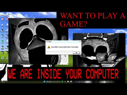 I Downloaded A FNAF Virus That Turns Your Desktop Into A Horror Game