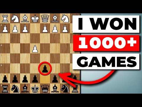 I Won 1000+ Games with the Most Reliable Opening for Black