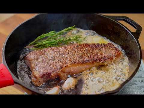إزاي نعمل ستيك🥩  احلي من المطاعم في 5 دقايق !  THE PERFECT STEAK