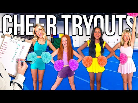 MY 6 KiDS TRiED OUT FOR ALL STAR CHEER! 💜 📣