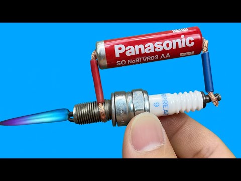 How to Make a Simple Welding Machine from Spark Plugs at Home – Brilliant DIY Invention!