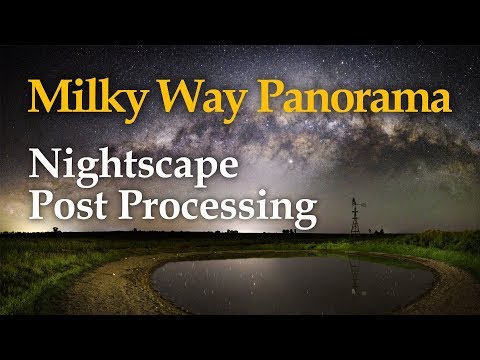 Milky Way Panorama Post Processing