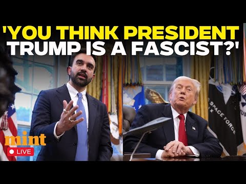 LIVE: Trump Meets Mamdani | Reporter Grills New York Mayor-Elect | Mamdani's Fascist Remark |  US