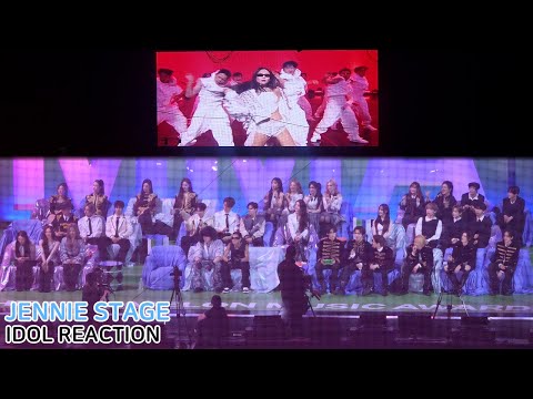 Idols react to JENNIE (aespa IVE ADP BND RIIZE NCT WISH ZICO) 251220