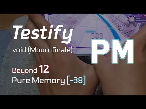 【Arcaea】 Testify BYD 12 PURE MEMORY (-38, Fully Handheld)