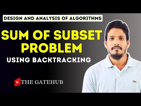 Sum of Subset Problem Using Backtracking || Backtracking Algorithm || DAA