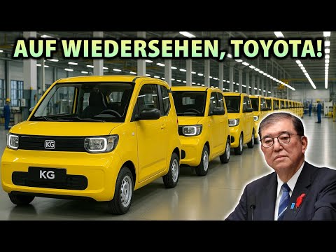 Japan sorgt mit Mini-E-Auto für nur 7.000 US-Dollar weltweit für Aufsehen!