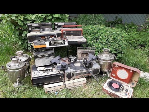 I bought Soviet tape recorders. A review of my new purchases.
