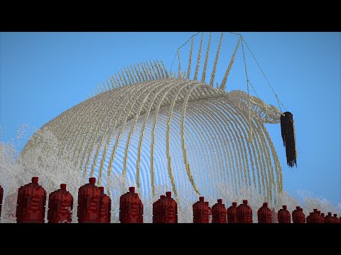 Attack on Titan Rumbling IN MINECRAFT | 始祖 The Founding Titan