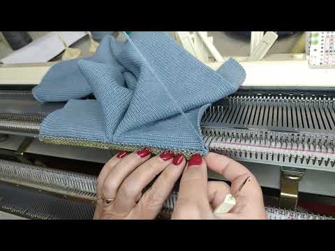 Рубашка. Обработка разреза рукава на машине.