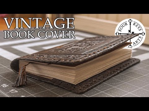 Vintage Journal Cover  - Making a Quick and Easy Blank Book Block Insert