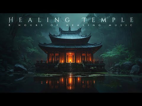 8 Hours | Secret Healing Temple - Clear All Negative Energy - Ethereal Meditative Ambient Music
