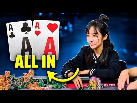 Poker Queen CRUSHES High Stakes Pros!