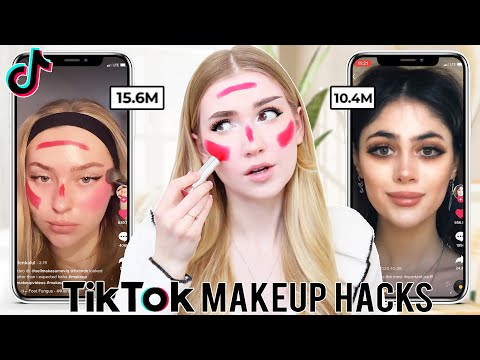 Trying WEIRD Makeup Hacks From TikTok | are these a waste of time?!