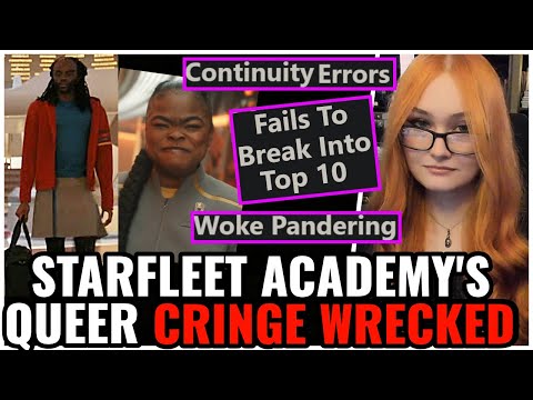Starfleet Academy's Queer Crap DESTROYED! Klingons In Dresses, Cringe Humor & Star Trek DS9 Retcons