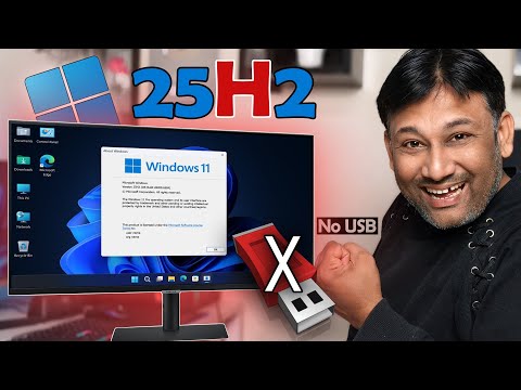 Install Windows 11 25H2 without USB on UnSupported Hardware! Easiest Way to Install Windows 11-25H2