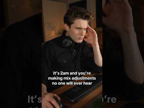 Mixing at 2AM #musicproduction #mixing