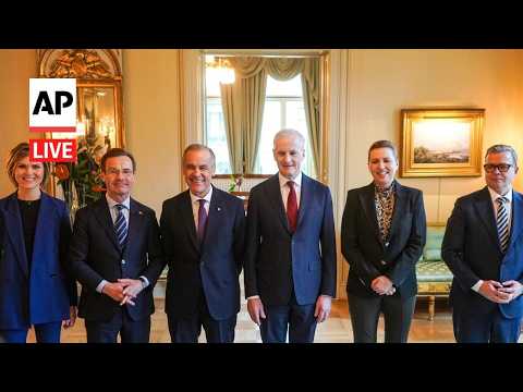 LIVE: Canada's Mark Carney and Nordic leaders speak after summit