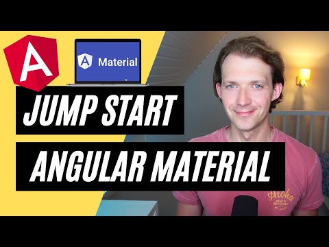 Angular Material Jump Start 🚀