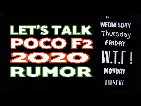 Let's Talk | Poco F2 Coming in 2020 | Rumor | FortheLulz
