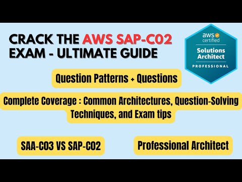 How to Pass AWS Solutions Architect Professional (SAP-C02) in 2025 | Study Plan + Question Patterns