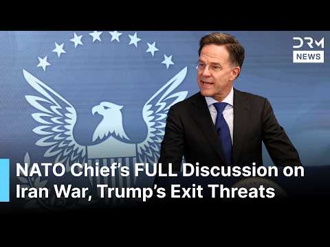 FULL DISCUSSION: NATO Chief Rutte on Trump's Threats to Exit, Iran War & Hormuz Security | AC1G