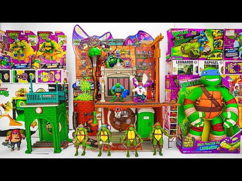 Teenage Mutant Ninja Turtles Unboxing | Teenage Mutant Ninja Turtles Sewer Lair Playset ASMR