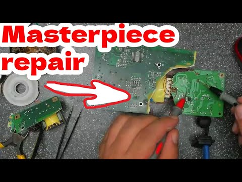 You won't see this in real life or YouTube, SMPS repair - Frankestein method remastered