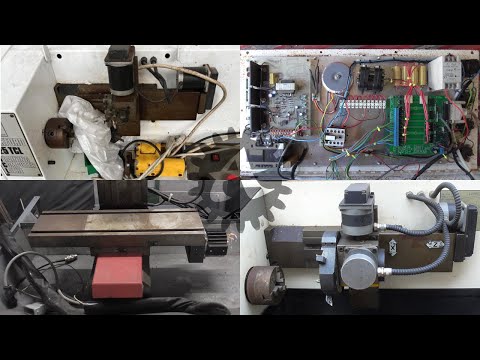 I won a load of old broken CNC machines at auction! Can I fix them? (Boxfords and Emco)