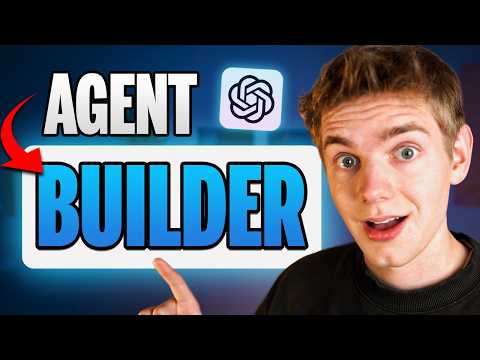 Create an AI agent in 8 minutes! The NEW Agent Builder is SICK!