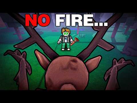 I Built a Base with NO FIRE in 99 Nights in the Forest