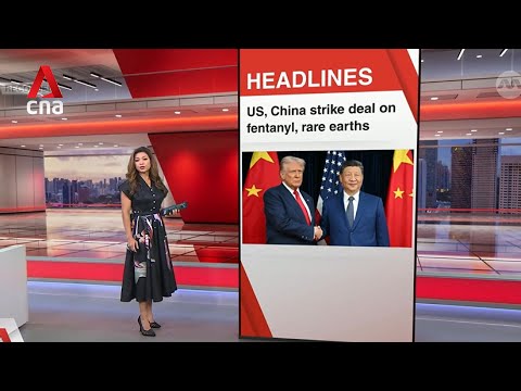 Trump, Xi ease fight on tariffs, rare earths | East Asia Tonight (Oct 30)