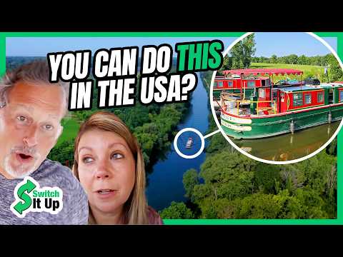 We Toured The ERIE Canal In A River Boat For DAYS