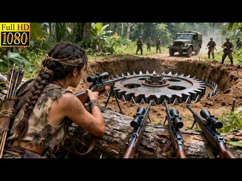 日軍追入叢林，未料叢林被八路布下致命陷阱，瞬間全殲日軍 🏹 抗日 | Kung Fu | 特種兵 | 欢迎订阅