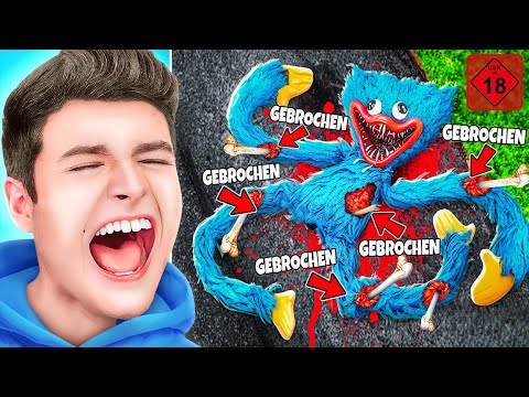 Als HUGGY WUGGY alle KNOCHEN BRECHEN in GTA 5!