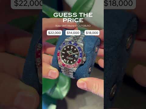 Guess the price | Rolex GMT-Master II "Pepsi" 🥤 #chrono24 #rolex #gmtmaster #pepsi #rolexwatch